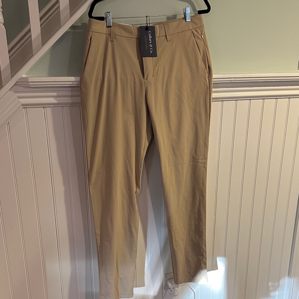 Greg Norman Collection Men's Tan Pants